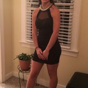 Black formal dress